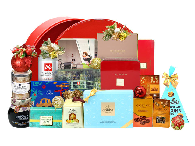 Christmas Gift Hamper - Christmas Luxury Permium Gift Hamper Z9 - L76603895 Photo