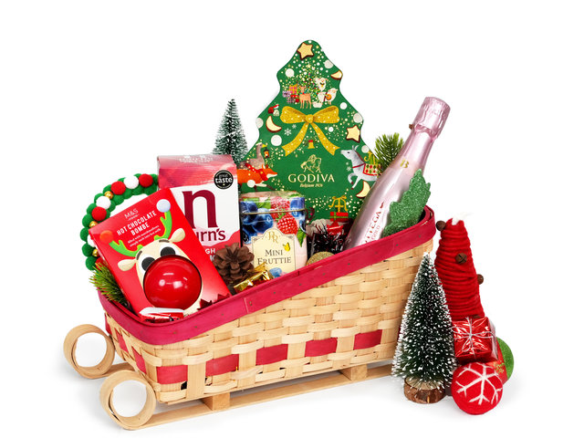 Christmas Gift Hamper - Santa Claus is coming, XMAS05A8 - XNB1105A8 Photo