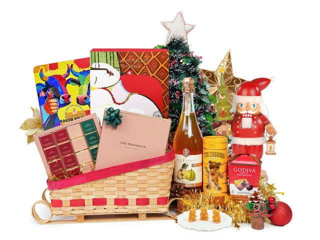 Christmas Gift Hamper - Santa Claus's mount XMASA9 - XNB1028A9 Photo