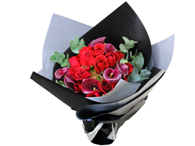 Florist Flower Bouquet - Italy style rose bouquet RD007 - L76604378 Photo