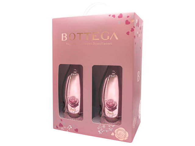 Florist Gift - Bottega Petalo Manzoni Moscato Rosé Box Set - CW0428A2 Photo