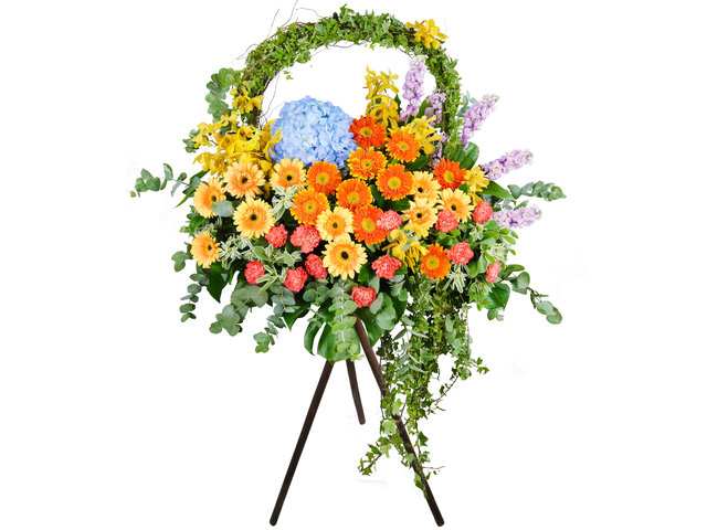 Flower Basket Stand - Commercial Florist Stand MD42 - SD1015B5 Photo