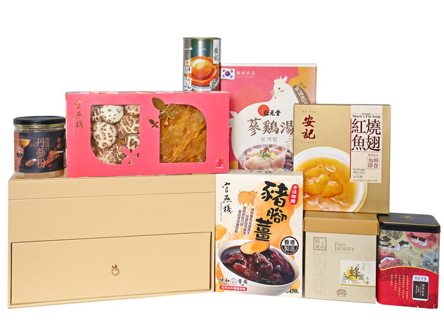 Wine n Food Hamper - Healthy Chinese Style Gift Hamper TH3 - MR0412A3 Photo