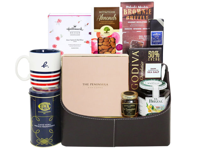 Wine n Food Hamper - Premium Delicate Room Fragrance Relax Food Hamper FH14 - HR0316A5 Photo