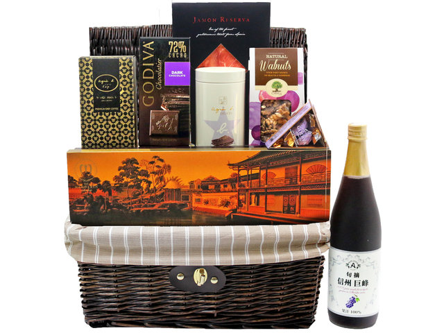 Mid-Autumn Gift Hamper - Mid autumn food basket P10 - L76601348B Photo